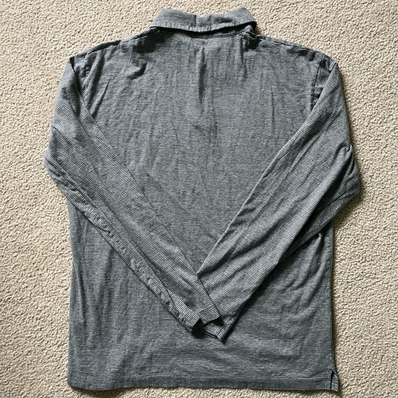J. Crew Mens Long Sleeve Polo - Picture 2 of 3